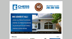 Desktop Screenshot of chessroofing.us